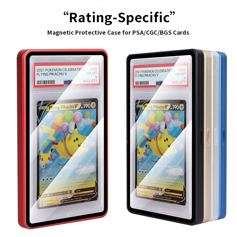 Gaming Card Holder - PSA Certified Metal Card Holder with