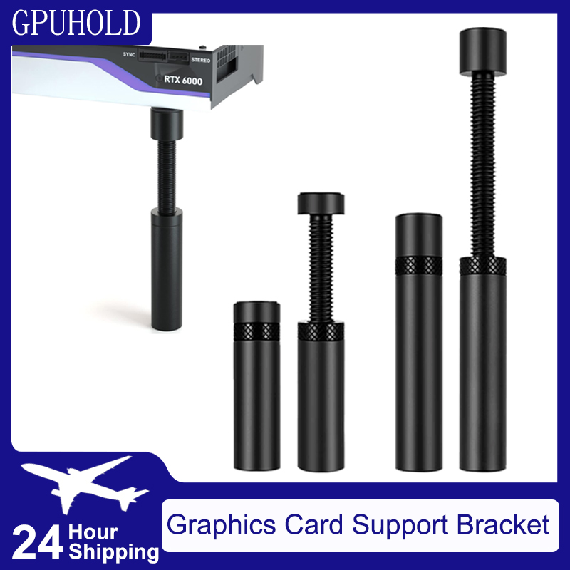 Gaming Card Holder - Magnetic GPU Anti-Sag Holder Telescopic Rotating