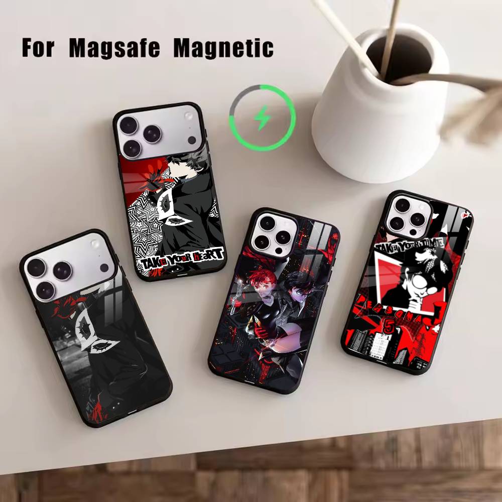Gaming Console Wallpaper - games-Wallpaper Persona 5 Phone Case For