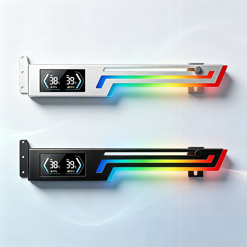 Gaming Card Holder - Digital ARGB Horizontal Graphics Card Holder