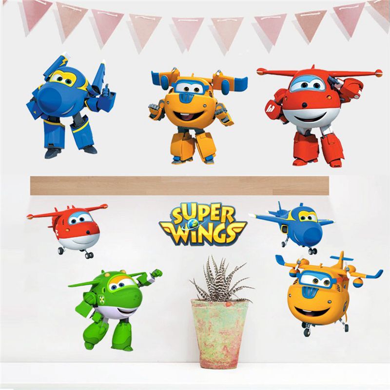 Hot Cartoon Super Wings Deform - Gaming Console Wallpaper ulasan dan harga