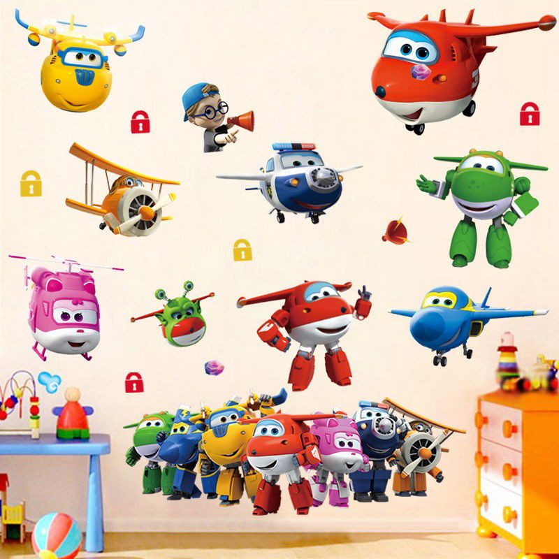 Hot Cartoon Super Wings Deform - Gaming Console Wallpaper ulasan dan harga