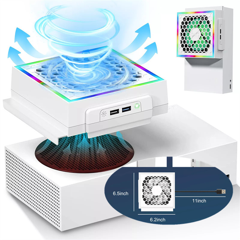LED Cooling Fan Atmosphere Lig - Gaming Console Xbox Series S ulasan dan harga