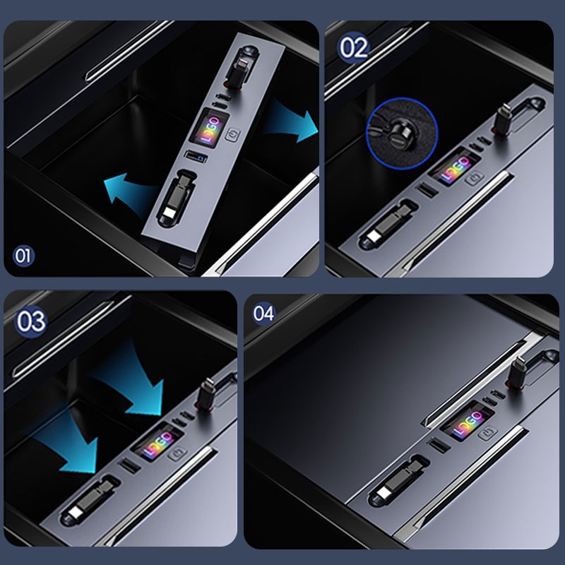 45W Central Control Fast Charg - Controller Charging Dock ulasan dan harga