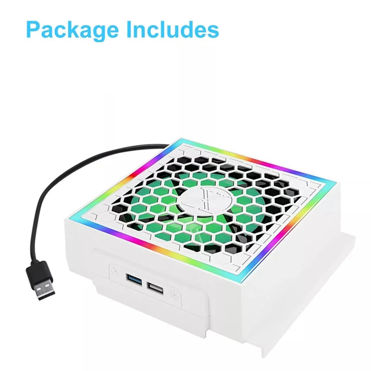 [ABJZ] LED Cooling Fan Atmosph - Gaming Console Xbox Series S ulasan dan harga