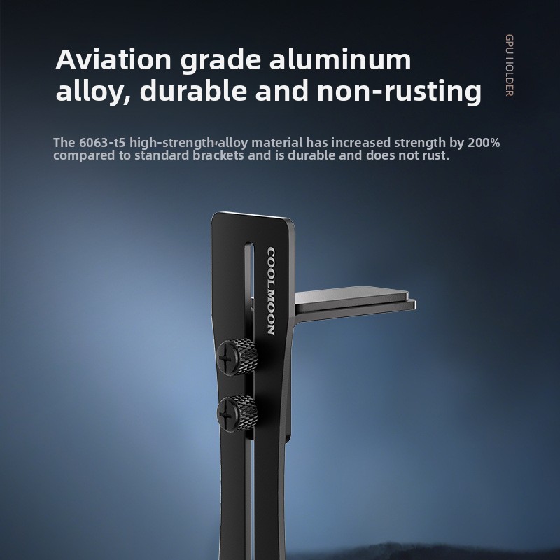Universal Aluminum GPU Brace S - Gaming Card Holder ulasan dan harga