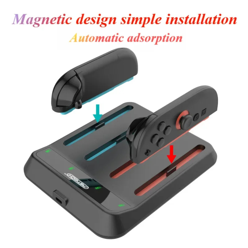 SWITCH2 JoyCon Magnetic Chargi - Controller Charging Dock ulasan dan harga