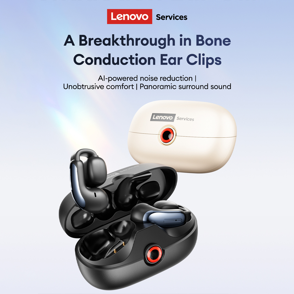 Lenovo LES-108 Bone Conduction - Gaming Console Case ulasan dan harga
