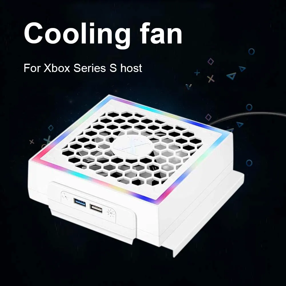 LED Cooling Fan Lights 3 Gears - Gaming Console Xbox Series S ulasan dan harga