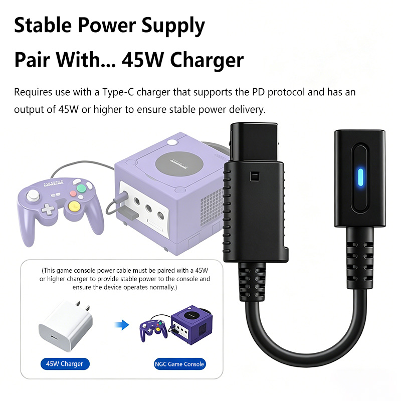Type C 45W PD Charge Cable for - Gaming Console Mobile ulasan dan harga