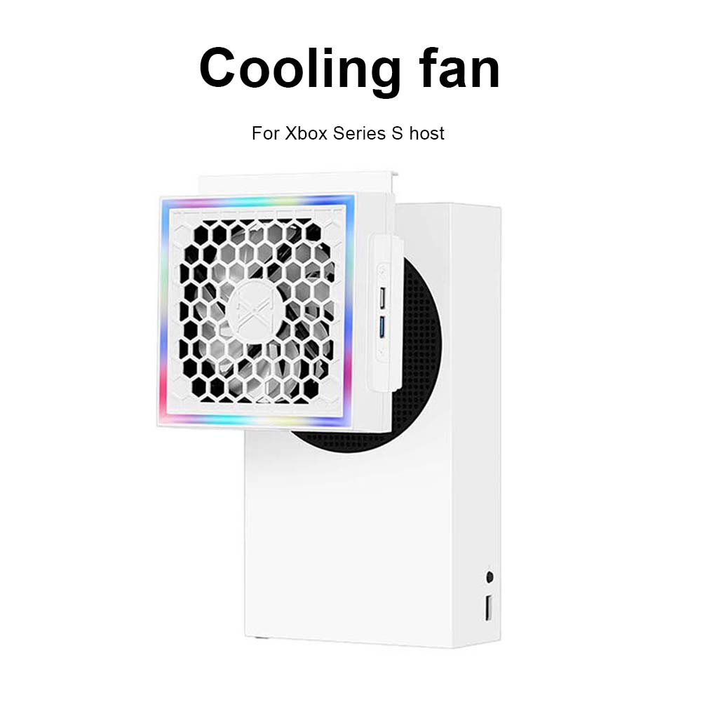 LED Cooling Fan Cooler with LE - Gaming Console Xbox Series S ulasan dan harga