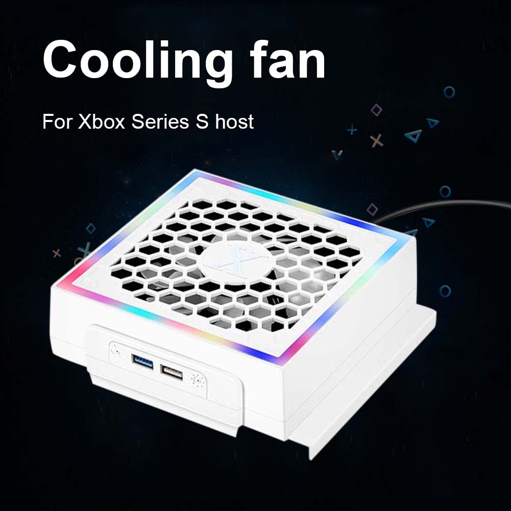 LED Cooling Fan Cooler with LE - Gaming Console Xbox Series S ulasan dan harga