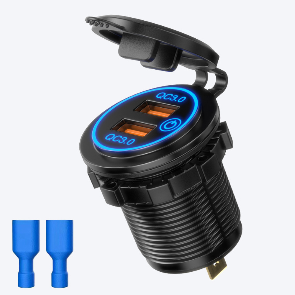 Dual USB Motorcycle Charger PD - Gaming Console Mobile ulasan dan harga