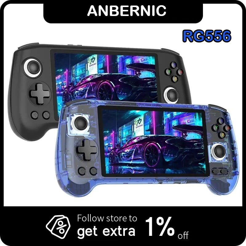 ANBERNIC RG556 Handheld Games  - Gaming Console Handheld Android ulasan dan harga