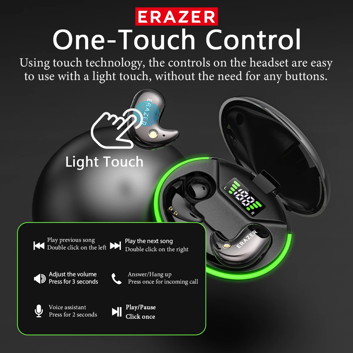 EARZER XF58 In-Ear Bluetooth H - Gaming Console Case ulasan dan harga