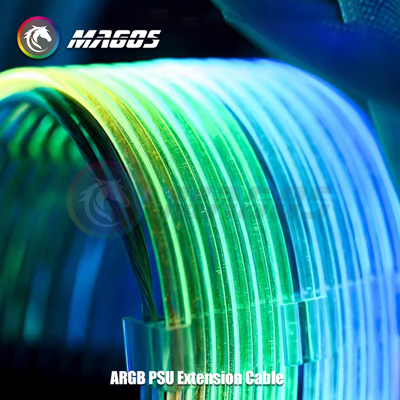 PSU Extension Cable RGB, ATX 2 - Console Gaming Pc Case ulasan dan harga