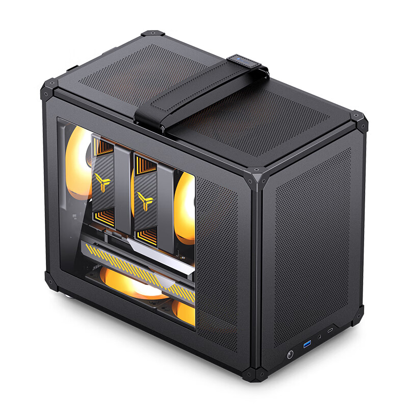 JONSBO C6 MAX Mesh Handle MATX - Console Gaming Pc Case ulasan dan harga
