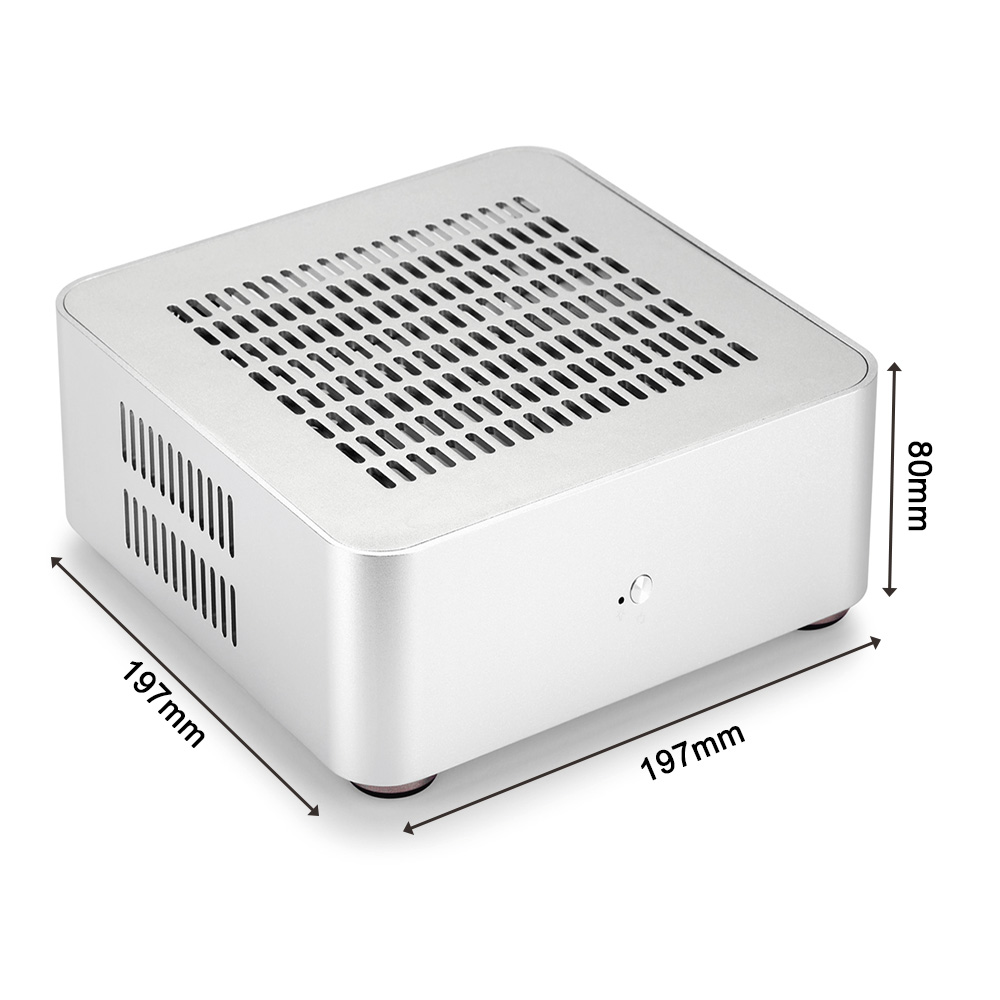 RGEEK L80S All Aluminum Chassi - Console Gaming Pc Case ulasan dan harga