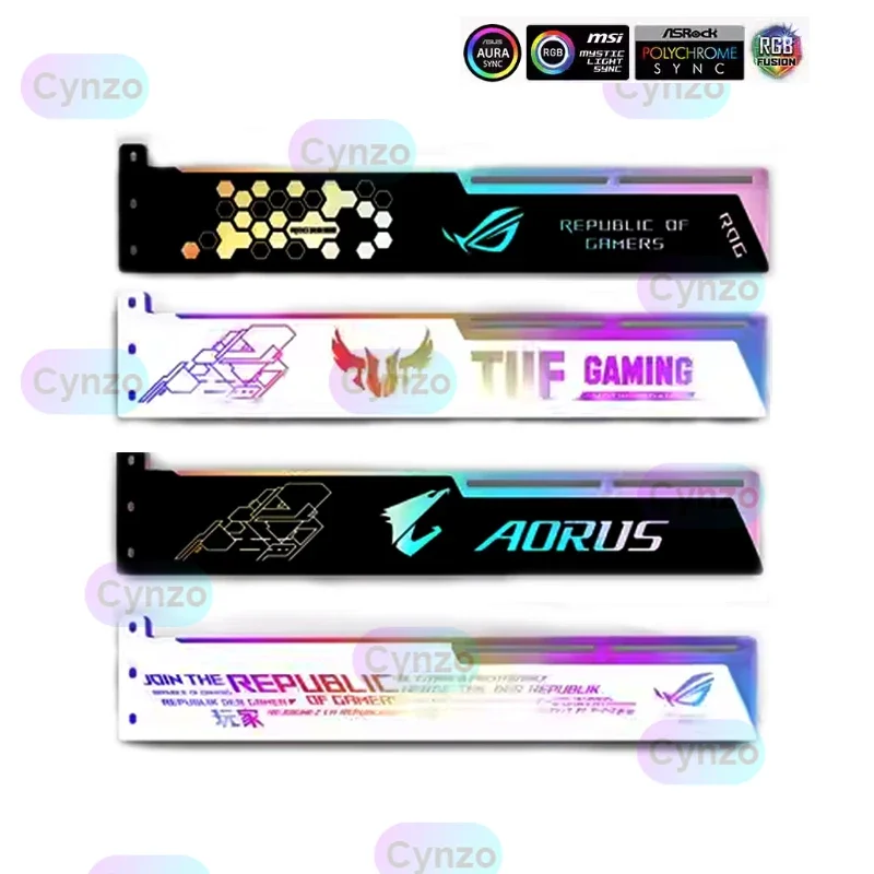 4090 VGA Holder 5V ARGB AURA S - Gaming Card Holder ulasan dan harga