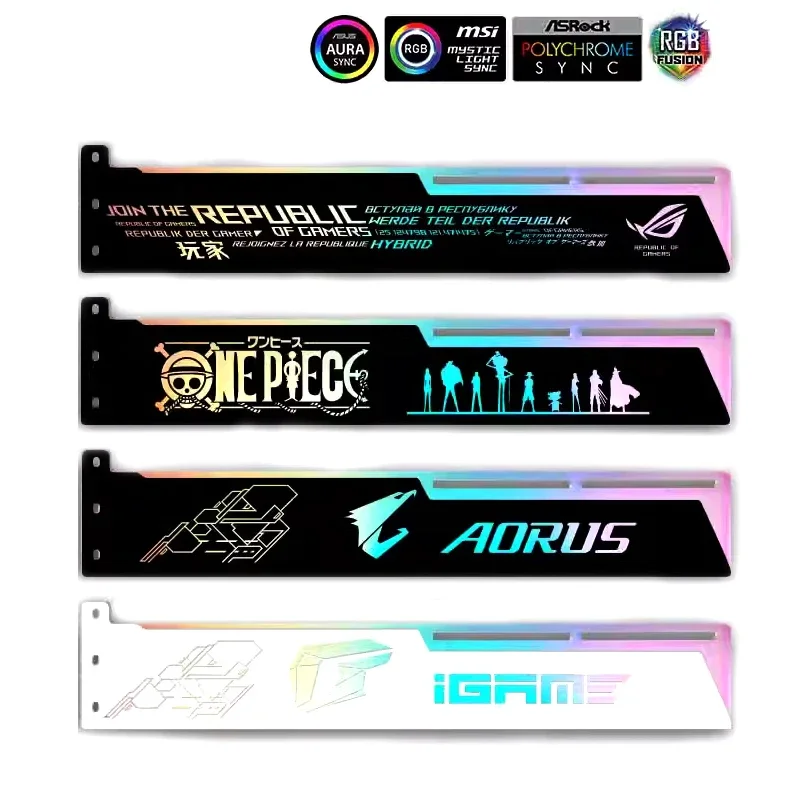 4090 VGA Holder 5V ARGB AURA S - Gaming Card Holder ulasan dan harga