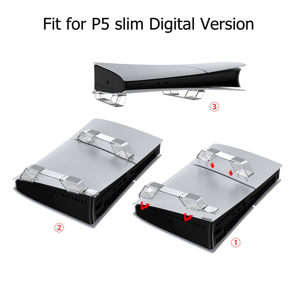 Horizontal Stand for PS5 Slim  - Gaming Console Mobile ulasan dan harga