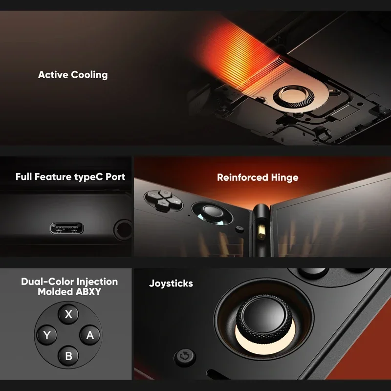 AYN Thor Dual OLED Clamshell H - Gaming Console Handheld Android ulasan dan harga