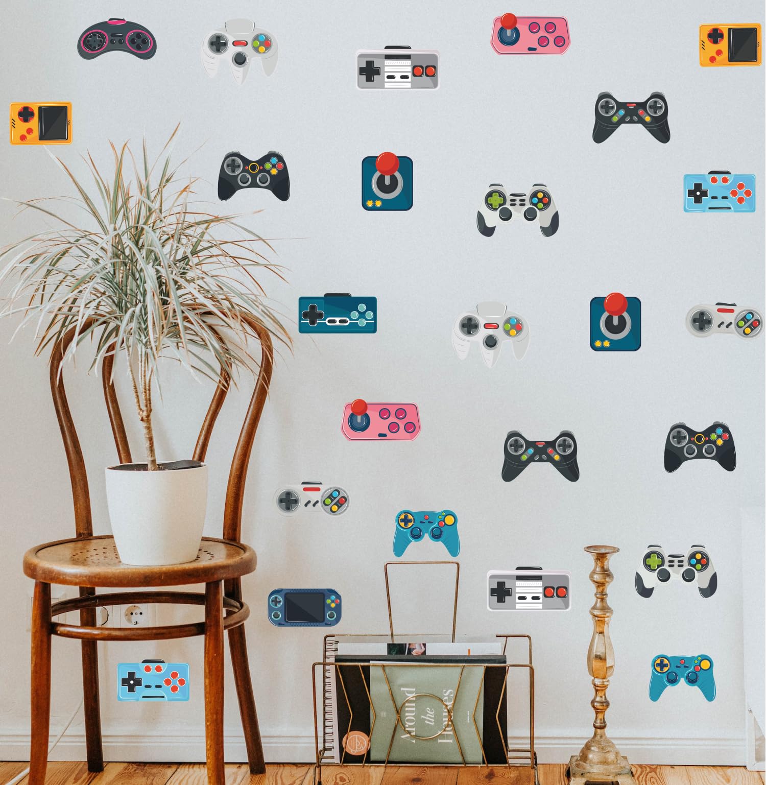 Watercolor Controller Game Wal - Gaming Console Wallpaper ulasan dan harga